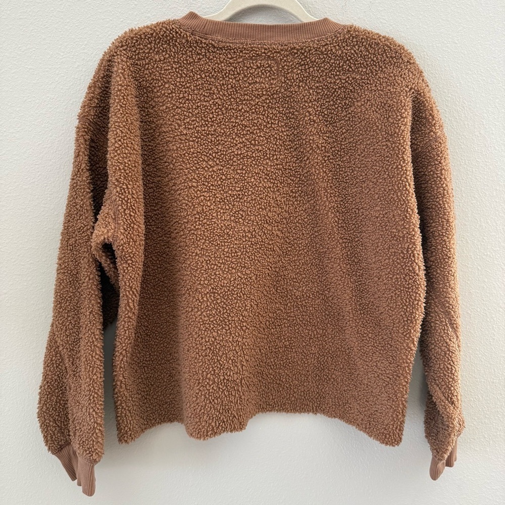 American Eagle Outfitters Tan Sherpa Jacket - Picture 7 of 7
